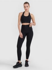 4F Legginsy treningowe szybkoschnące 4F x Anna Lewandowska - czarne XL. Czarne legginsy 4f, l, bez wzorów, z dzianiny, z podwyższonym stanem, na fitness i siłownię. Za 129.99 zł.