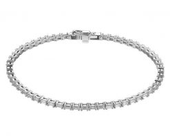 Bransoletka z białego złota z diamentami - 1,58 ct - próba 585. Białe bransoletki Apart, z diamentem, złote. Za 17,990.00 zł.