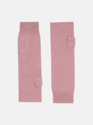 Perfect Cashmere Kaszmirowe mankiety "Zoe" w kolorze jasnoróżowym rozmiar: onesize. Różowe rękawiczki Perfect Cashmere, bez wzorów, z kaszmiru. Za 108.99 zł.