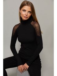 Cool and sexy Koszulka w kolorze czarnym rozmiar: S. Czarne bluzki Cool and sexy, s, bez wzorów, bez kołnierzyka, bez ramiączek. Za 74.63 zł.