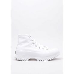 Buty Converse Lugged 2.0 Białe Damskie. Białe trampki Converse, bez wzorów, ze skóry, bez zapięcia. Za 404.25 zł.
