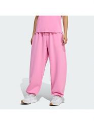 Adidas Spodnie dresowe Soft Lux KA7019 Różowy Loose Fit. Czerwone spodnie dresowe Adidas, m, bez wzorów, z dresówki. Za 329.99 zł.