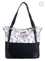Torebka damska Insanity Blossom – biała 11L Meatfly. Białe torby na laptopa Meatfly, bez wzorów, z materiału, na ramię, z nadrukiem. Za 186.99 zł.