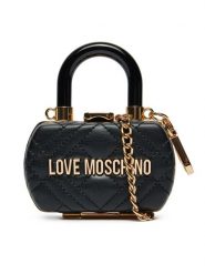 LOVE MOSCHINO Torebka JC4056PP1MLA0000 Czarny. Czarne torebki klasyczne Love Moschino, bez wzorów, ze skóry, bez dodatków. Za 719.99 zł.
