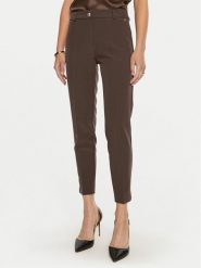 Maryley Spodnie materiałowe 24IB52Z/M19/43CO Brązowy Regular Fit. Brązowe spodnie materiałowe Maryley, m, bez wzorów, z materiału. Za 169.99 zł.