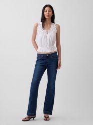 GAP Dżinsy - Straight fit - w kolorze granatowym rozmiar: W33. Niebieskie jeansy GAP, bez wzorów. Za 199.95 zł.