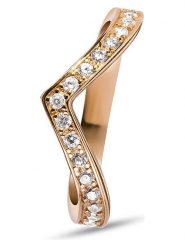 Les Favorites Pozłacany pierścionek z cyrkoniami rozmiar: 50. Czerwone pierścionki Les Favorites, z cyrkonią, pozłacane. Za 78.99 zł.