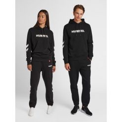 Bluza z kapturem Hummel Legacy Logo. Czarne bluzy Hummel, s, bez wzorów, z kapturem. Za 158.00 zł.
