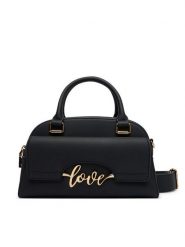 LOVE MOSCHINO Torebka JC4269PP0PKR0000 Czarny. Czarne torebki klasyczne Love Moschino, bez wzorów, ze skóry, bez dodatków. Za 949.99 zł.