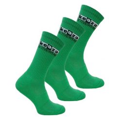 Skarpety sportowe Keeza 3 pary. Zielone skarpety KEEZA, bez wzorów. Za 42.00 zł.