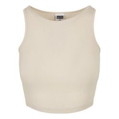 Top W Prążki Dla Pań I Panów. Białe topy Urban Classics, xl, bez wzorów, bez kołnierzyka, bez ramiączek. Za 46.99 zł.