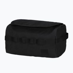 Kosmetyczka Jack Wolfskin Konya Washbag. Czarne kufry i kosmetyczki Jack Wolfskin, bez wzorów, bez dodatków. Za 149.99 zł.