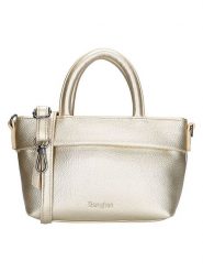 Beagles Skórzana torebka "Tarragona" w kolorze złotym - 18 x 13 x 8 cm rozmiar: onesize. Żółte torby na ramię Beagles, bez wzorów, z materiału, przez ramię, bez dodatków. Za 101.94 zł.