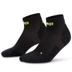 Damskie skarpety kompresyjne sportowe za kostkę low cut Core Run Ultralight CEP. Czarne skarpety CEP, bez wzorów, z elastanu. Za 79.00 zł.