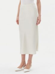 YAS Spódnica trapezowa Pella 26030737 Beżowy Regular Fit. Brązowe spódnice YAS, l, bez wzorów, z syntetyku, trapezowe. Za 149.99 zł.