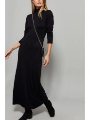 LA Angels Sukienka w kolorze czarnym rozmiar: XL. Czarne sukienki LA Angels, xl, bez wzorów, bez kołnierzyka, bez ramiączek, maxi. Za 152.62 zł.