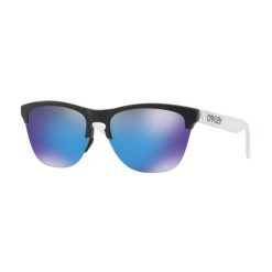 Oakley Okulary Frogskins Lite Oo9374-02. Czarne okulary przeciwsłoneczne Oakley, bez wzorów, sportowe. Za 501.99 zł.