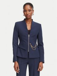 Rinascimento Marynarka CFC0130160003 Granatowy Slim Fit. Niebieskie marynarki i żakiety Rinascimento, xs, bez wzorów, z syntetyku. Za 944.99 zł.