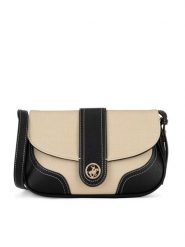 Beverly Hills Polo Club Torebka BHPC-C-011-07 Czarny. Czarne listonoszki Beverly Hills Polo Club, bez wzorów, z tworzywa sztucznego, bez dodatków. Za 179.99 zł.