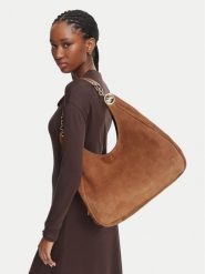 MICHAEL Michael Kors Torebka Ellie 30F6GEJE7S Brązowy. Brązowe torebki klasyczne MICHAEL Michael Kors, bez wzorów, ze skóry, bez dodatków. Za 1,979.00 zł.
