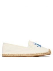 Tommy Hilfiger Espadryle Th Script Summer Espadrille FW0FW09240 Biały. Białe espadryle TOMMY HILFIGER, bez wzorów, z materiału, bez obcasa, bez zapięcia. Za 289.99 zł.