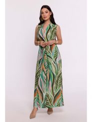 Be Wear Sukienka w kolorze zielonym rozmiar: XL. Zielone sukienki Be Wear, xl, bez wzorów, bez kołnierzyka, bez ramiączek, maxi. Za 153.71 zł.