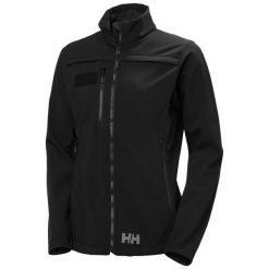 Damska kurtka narciarska Helly Hansen Ps softshell. Czarne kurtki narciarskie Helly Hansen, bez wzorów, z softshellu, bez kaptura, narciarskie. Za 899.00 zł.