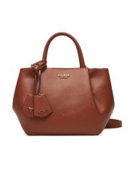 Guess Torebka Amorette HWBG78 98060 Brązowy. Brązowe torebki klasyczne Guess, z aplikacjami, ze skóry, bez dodatków. Za 679.99 zł.
