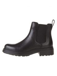 Clarks Skórzane botki "Orinoco3 Lane" w kolorze czarnym rozmiar: 37. Czarne obuwie sportowe Clarks, bez zapięcia. Za 289.95 zł.
