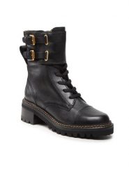 See By Chloé Trapery SB33080A Czarny. Czarne trapery i śniegowce See By Chloé, ze skóry. Za 2,649.00 zł.