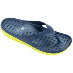 Klapki basenowe Aquafeel "Livingston". Niebieskie klapki AQUAFEEL, bez wzorów, bez obcasa. Za 139.99 zł.