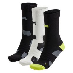 Wysokie skarpetki rowerowe - Uniseks - 6 szt. - Czarne. Czarne skarpety XTREME, bez wzorów, z elastanu. Za 185.79 zł.