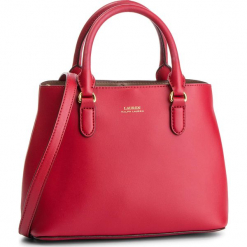 Torebka LAUREN RALPH LAUREN - Dryden 431719699003 Red. Czerwone torby na ramię Lauren Ralph Lauren, bez wzorów, ze skóry, na ramię, bez dodatków. W wyprzedaży za 669.00 zł.