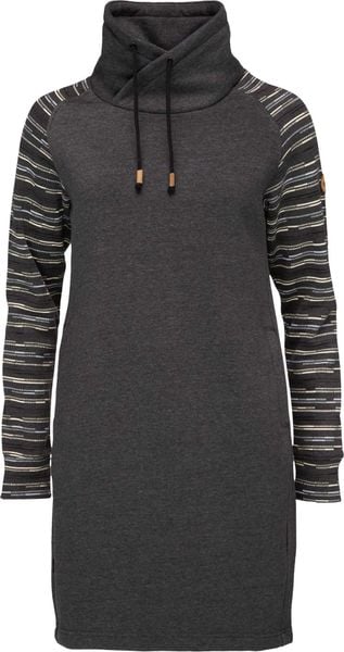 Damska sukienka/bluza Loap Ebnera Dark Grey. Szare bluzy LAP, m, bez wzorów, z bawełny, bez kaptura. Za 160.50 zł.