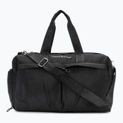 Torba treningowa Cardio Bunny HCB-525 black. Czarne torby na ramię Cardio Bunny, z aplikacjami, eleganckie, na ramię, zdobione, bez dodatków. Za 119.99 zł.