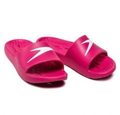 Klapki basenowe damskie speedo slides one piece af. Białe klapki Speedo, bez wzorów, bez obcasa, na płaskiej podeszwie. Za 49.99 zł.