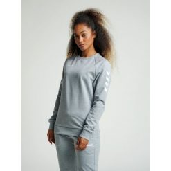 Bluza do piłki ręcznej damska Hummel Go Cotton Sweatshirt Woman. Szare bluzy Hummel, xs, bez wzorów, bez kaptura. Za 188.00 zł.