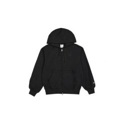 Bluza damska Champion Full Zip Hoodie Sweatshirt 117787. Czarne bluzy sportowe Champion, l, bez wzorów, bez kaptura. Za 219.00 zł.