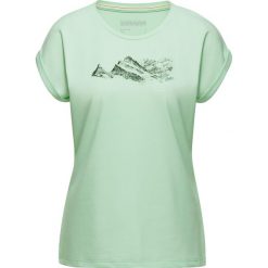 Koszulka sportowa damska Mammut Mountain. Zielone koszulki sportowe Mammut, bez wzorów, bez ramiączek, trekkingowe. Za 189.99 zł.