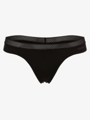 Calvin Klein Stringi Kobiety Sztuczne włókno czarny, XS. Czarne stringi Calvin Klein, bez wzorów, z mikrofibry. Za 109.95 zł.