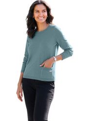 WITT WEIDEN Wełniany sweter w kolorze niebieskim rozmiar: 44. Niebieskie swetry WITT WEIDEN, bez wzorów, z wełny, bez ramiączek. Za 96.83 zł.