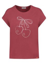 Eight2Nine Koszulka w kolorze czerwonym rozmiar: L. Czerwone bluzki Eight2Nine, l, bez wzorów, z bawełny, bez kołnierzyka, bez ramiączek. Za 43.99 zł.