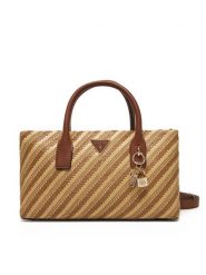 Guess Torebka HWWG92 10050 Beżowy. Brązowe torebki klasyczne Guess, z aplikacjami, ze skóry, bez dodatków. Za 339.99 zł.