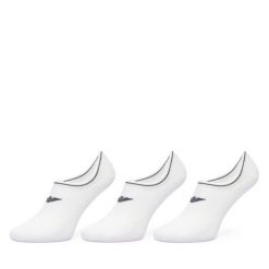 Stopki EA7 Emporio Armani. Białe skarpety EA7 Emporio Armani, bez wzorów. Za 129.99 zł.