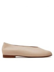 Balagan Baleriny Opera Écru. Baleriny BALAGAN, bez wzorów, ze skóry, bez obcasa. Za 379.99 zł.