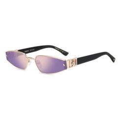 Okulary przeciwsłoneczne damskie DSQUARED2 D2 0168/S DDB, rozmiar 61 mm. Czarne okulary przeciwsłoneczne Dsquared, bez wzorów, sportowe. W wyprzedaży za 864.15 zł.