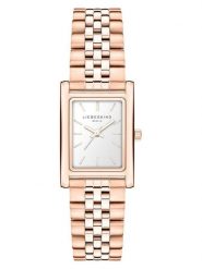 Liebeskind Zegarek kwarcowy w kolorze różowozłotym rozmiar: onesize. Czerwone, analogowe zegarki Liebeskind, ze stali. Za 347.99 zł.