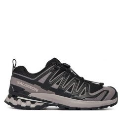 Buty do biegania Salomon. Czarne obuwie sportowe Salomon, bez zapięcia, do biegania. Za 649.99 zł.