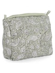 Bizzotto Kosmetyczka "Heloise" w kolorze zielonym - 21 x 17 cm rozmiar: onesize. Zielone kufry i kosmetyczki Bizzotto, bez wzorów, z materiału, bez dodatków. Za 47.99 zł.