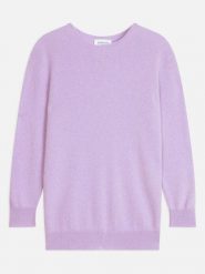 AUTHENTIC CASHMERE Kaszmirowy sweter "Estaris" w kolorze lawendowym rozmiar: S. Różowe swetry AUTHENTIC CASHMERE, s, bez wzorów, z kaszmiru, bez ramiączek. Za 347.99 zł.